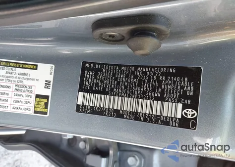 2022 Toyota Corolla Le z USA, uszkodzony, nr VIN 5YFEPMAE2NP313132